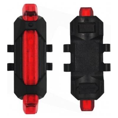 ENTAC ФЕНЕР ЗА КОЛЕЛО Entac 2W IP44 ЧЕРВЕНА СВЕТЛИНА (0407252)