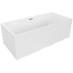 Mexen Nita 170x80 cm white/gold (52091708000-50)