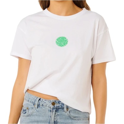 Rip Curl Дамска тениска Rip Curl Women's Icons Of Surf Relaxed Tee T-shirt - Optical White (916-4242-0215)