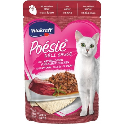 Vitakraft Poésie DéliSauce srdcia v omáčke 85 g