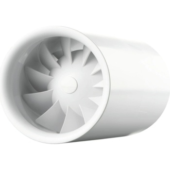 DOMOVENT Вентилатор за баня Calm Ø125, канален с двигател на лагери и ниско ниво на шум (VENTSQUIETLINE-125)