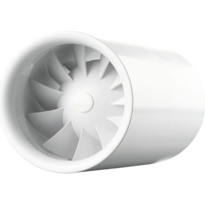 DOMOVENT Вентилатор за баня Calm Ø125, канален с двигател на лагери и ниско ниво на шум (VENTSQUIETLINE-125)
