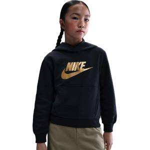 Nike Суитшърт k nsw club flc hdy gold satn