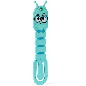 Thinking Gifts Лампа и книгоразделител FLEXILIGHT Bookworm Teal (TG-FLBWT)