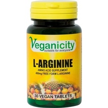 Veganicity L-Arginín 500 mg 30 tabliet