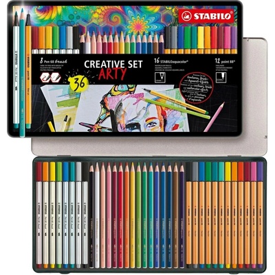 Stabilo 68 brush point 88 36 ks