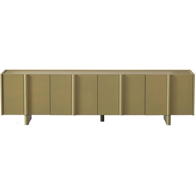 WOOOD Каки маса за телевизор от масивен бор 200x53x46 cm Basu - WOOOD (373994-M)