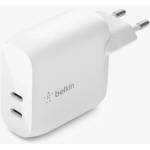Belkin Dual USB-C PD Wall Charger 40W (2x20W) - White (WCB006vfWH)