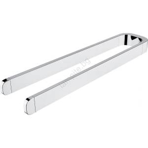 Nimco nk 30098-26 - Стенна закачалка за кърпи nikau 39 см лъскав хром (nm0054)