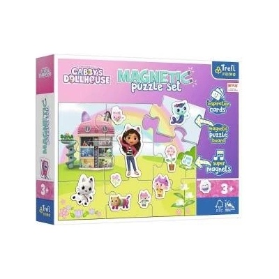 Trefl Magnetic Puzzles Explore the world of Gabi TREFL