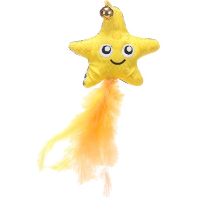 Flamingo Strellow hvězda žlutá 8 x 2,8 x 9,5 cm