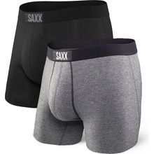 Saxx Vibe Boxer Brief 2 pack black/grey