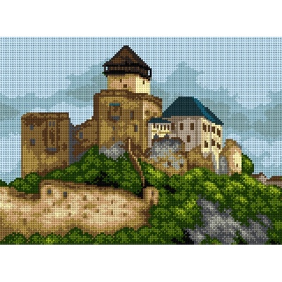 Gobelín Trenčín 2554J 40x30cm