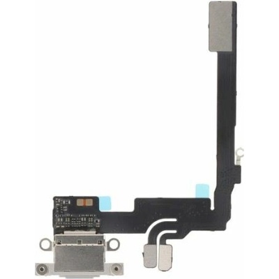 Apple iPhone 16 Pro - Nabíjací Konektor + Flex Kábel (White Titanium), White Titanium