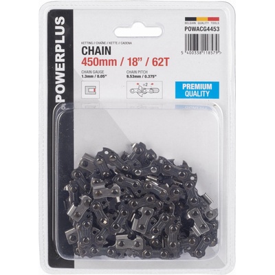PowerPlus Pilový řetěz 18" 450mm 62T Premium POWACG4453