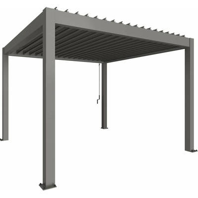 Biohort B480330 3,5x3,5 - 367,5 x 367,5 cm, kremeňovo sivá metalická