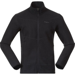 Bergans Мъжко вълнено яке Bergans Rabot Merino Fleece Midlayer Jacket Merino jacket - Dark Shadow Grey (005-7028-0213)