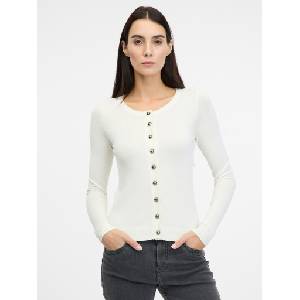Orsay Кремава дамска жилетка ORSAY Orsay | Byal | ЖЕНИ | XS - zoot - 38,08 лв