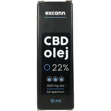 Excann CBD olej fullspectrum 22% 10 ml
