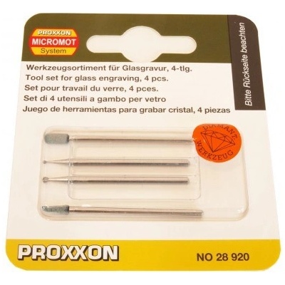 Súprava na opracovanie skla Proxxon 28920