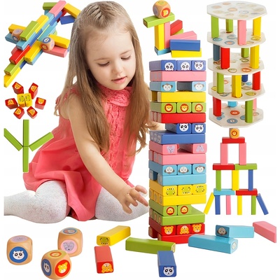 Věž chvějící kostky Zvířátka