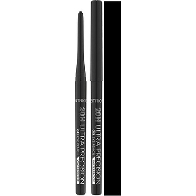 Catrice 20H Ultra Precision gelová voděodolná tužka na oči 010 Black 0,08 g – Zboží Dáma