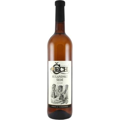 Vinařství Čech Rulandské šedé moravské zemské 12% 0,75 l (holá láhev)