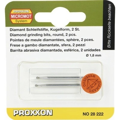 Diamantový brúsik Proxxon Ø 1,8 mm, 2 ks, 28222