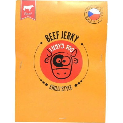Jimmy's Food Sušené maso Jerky Chilli 25 g