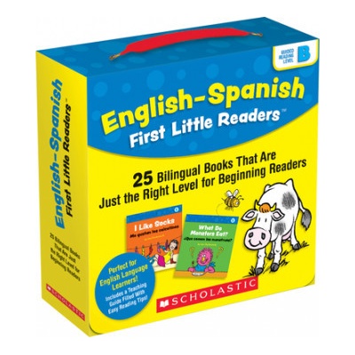 English-Spanish First Little Readers: Guided Reading Level B Parent Pack: 25 Bilingual Books That Are Just the Right Level for Beginning Readers Charlesworth LizaPaperback