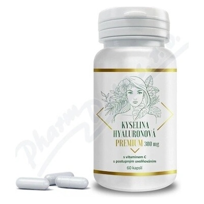 Vakos Xt Kys.hyaluron.PREMIUM 300mg s vit.C 60 kapsúl