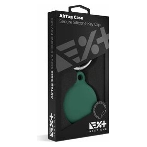 Apple Next One AirTag Secure Silicone Key Clip - Green (atg-sil-grn)