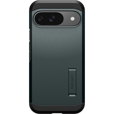 Spigen Калъф с Поставка за Google Pixel 9 Pro/ 9, Spigen Tough Armor Case, Зелен (ACS07694)