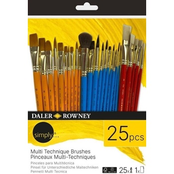 Daler-Rowney Simply Комплект четки 25 бр (216720025)
