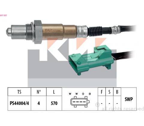 Lambda sonda KW 497 597