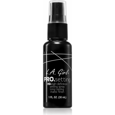 L.A. Girl Cosmetics HD Pro. Setting zmatňujúci fixačný sprej na make-up 30 ml