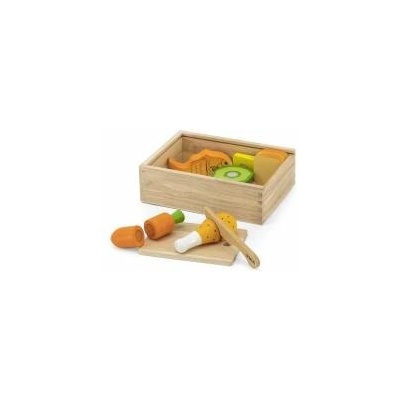 Vigan VIGA Lunch Cutting Set with Velcro Food