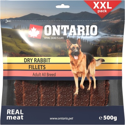 Ontario Snack Dry Rabbit Fillet 500 g