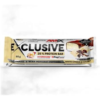 Image 1 of Amix Nutrition Exclusive Protein Bar [85 грама] Бял шоколад с кокос