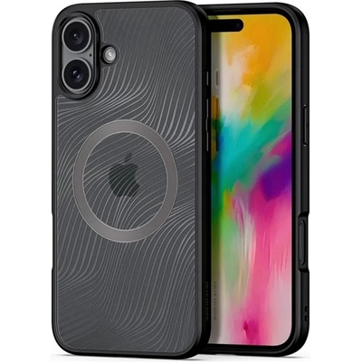 Dux Ducis iPhone 16 DUX DUCIS AIMO силиконов протектор за телефон, удароустойчив, вълнообразен, ЧЕРЕН GP-161959 (GP-161959)