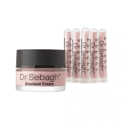 Dr Sebagh Breakout Set Dr Sebagh: Breakout Anti-Acnee Powder Tubes 5 бр. 195 g + Breakout Calming Day Cream For Face 50 ml