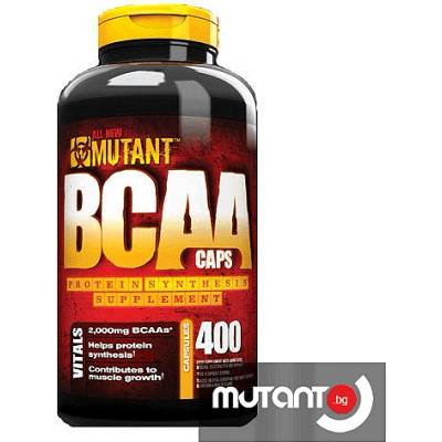 MUTANT Аминoĸиceлини Mutant BCAA 400caps