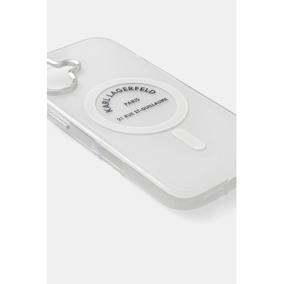 KARL LAGERFELD Кейс за телефон Karl Lagerfeld iPhone 17 (KLHMP17SHKRSGPT)