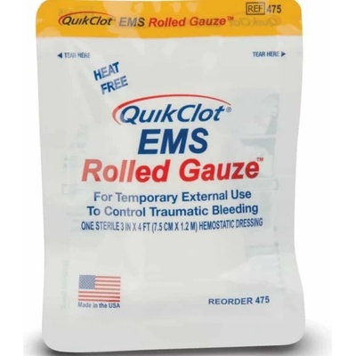 QuikClot EMS Gauze Rolled 7,6 cm x 1,22 m