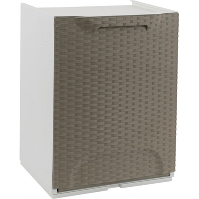 Artplast Úložný výklopný box Rattan 34 x 29 x 47 cm hnedá