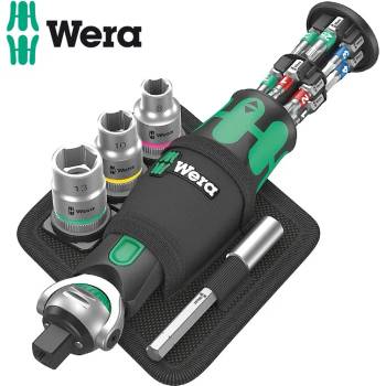 Wera Тресчотка Zyklop 8009 / Тресчота ръкохватка, 18 части / WERA 05004281001 / (WERA 05004281001)