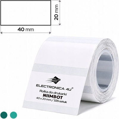 Samolepicí štítky samolepky termální pro termotransfer tiskárny Niimbot M2