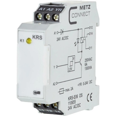 spínač prahové hodnoty Metz Connect 110655 110655, 1 ks
