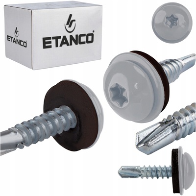 Šrouby do oceli Etanco 4,8 x 22 mm 250 ks
