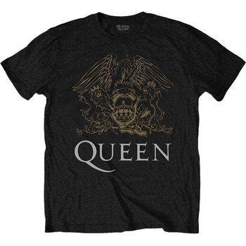 Queen Риза Crest Unisex Black S (QUTS22MB01)
